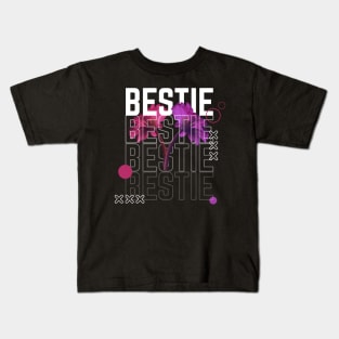 Bestie with Flower Kids T-Shirt